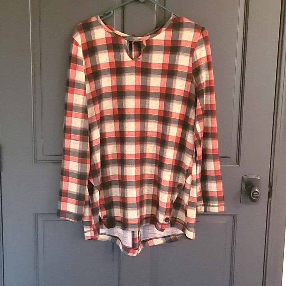 Plaid Top